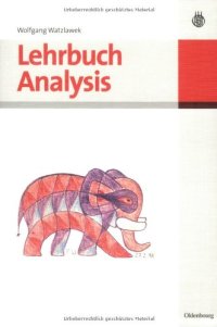 cover of the book Lehrbuch Analysis