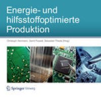 cover of the book Energie- und hilfsstoffoptimierte Produktion