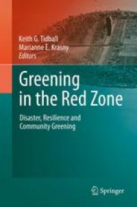 cover of the book Greening in the Red Zone: Disaster, Resilience and Community Greening