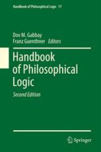 cover of the book Handbook of Philosophical Logic