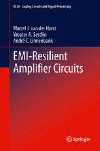 cover of the book EMI-Resilient Amplifier Circuits