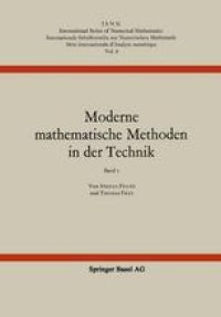 cover of the book Moderne mathematische Methoden in der Technik: Band 1