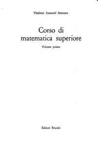 cover of the book Corso di matematica superiore