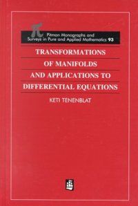 cover of the book Transformations of Manifolds and Application to Differential Equations