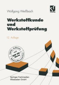 cover of the book Werkstoffkunde und Werkstoffprüfung