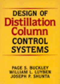 cover of the book Design of Distillation Column Control Systems