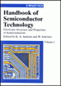 cover of the book Handbook of Semiconductor Technology, Volumes 1-2