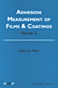 cover of the book Adhesion Measurement of Films and Coatings, Volume 2