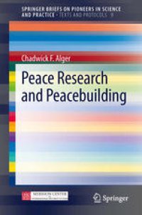 cover of the book Peace Research and Peacebuilding: Peace Research and Peacebuilding