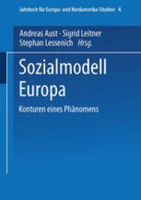 cover of the book Sozialmodell Europa: Konturen eines Phänomens