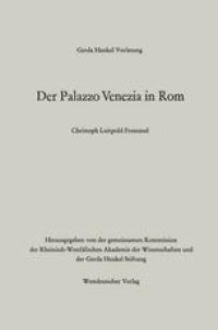 cover of the book Der Palazzo Venezia in Rom