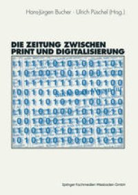 cover of the book Die Zeitung zwischen Print und Digitalisierung