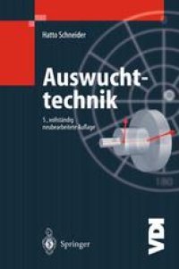 cover of the book Auswuchttechnik