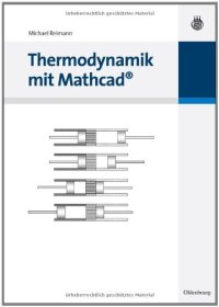 cover of the book Thermodynamik mit Mathcad