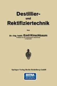 cover of the book Destillier- und Rektifiziertechnik