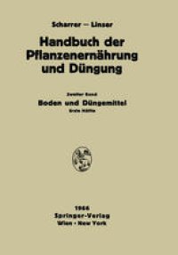 cover of the book Boden und Düngemittel