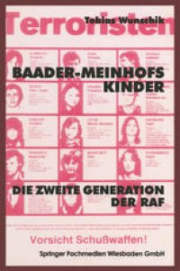 cover of the book Baader-Meinhofs Kinder: Die zweite Generation der RAF