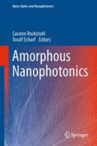 cover of the book Amorphous Nanophotonics