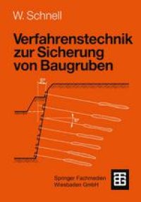 cover of the book Verfahrenstechnik zur Sicherung von Baugruben