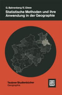 cover of the book Statistische Methoden und ihre Anwendung in der Geographie