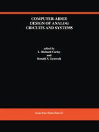 cover of the book Computer-Aided Design of Analog Circuits and Systems