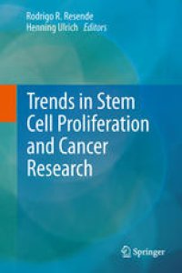 cover of the book Trends in Stem Cell Proliferation and Cancer Research