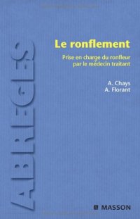 cover of the book Le ronflement