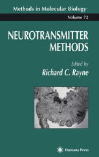 cover of the book Neurotransmitter Methods