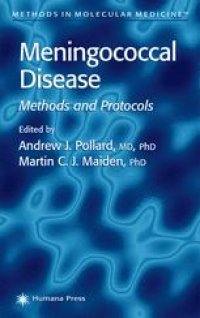 cover of the book Meningococcal Disease: Methods and Protocols