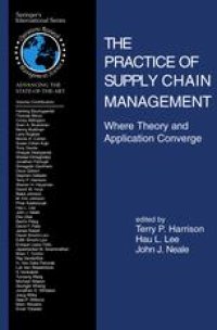 cover of the book The Practice of Supply Chain Management: Where Theory and Application Converge