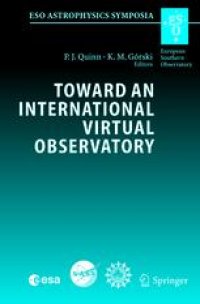 cover of the book Toward an International Virtual Observatory: Proceedings of the ESO/ESA/NASA/NSF Conference Held at Garching, Germany, 10-14 June 2002