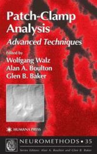 cover of the book Patch-Clamp Analysis: Advanced Techniques