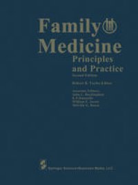 cover of the book Family Medicine: Principles and Practice