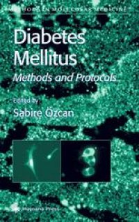 cover of the book Diabetes Mellitus: Methods and Protocols