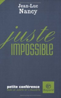 cover of the book Juste impossible