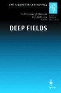 cover of the book Deep Fields: Proceedings of the ESO Workshop Held at Garching, Germany, 9-12 October 2000