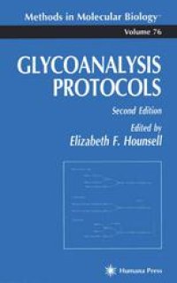 cover of the book Glycoanalysis Protocols