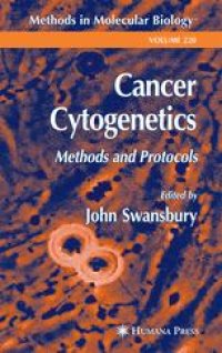 cover of the book Cancer Cytogenetics: Methods and Protocols