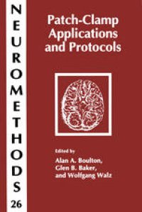 cover of the book Patch-Clamp Applications and Protocols