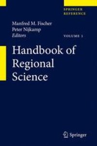 cover of the book Handbook of Regional Science