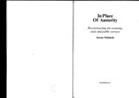 cover of the book In Place of Austerity: Reconstructing the Economy, State and Public Services