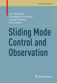 cover of the book Sliding Mode Control and Observation