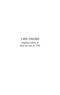 cover of the book Ardil totalitário - Imaginário político no Brasil dos anos de 1930