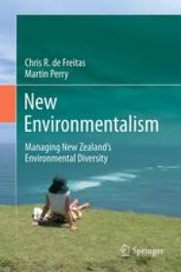 cover of the book New Environmentalism: Managing New Zealand’s Environmental Diversity