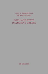 cover of the book Oath and State in Ancient Greece