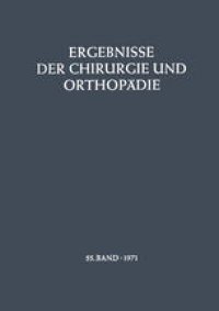 cover of the book Ergebnisse der Chirurgie und Orthopädie