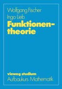 cover of the book Funktionentheorie