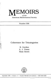 cover of the book Coherence for Tricategories