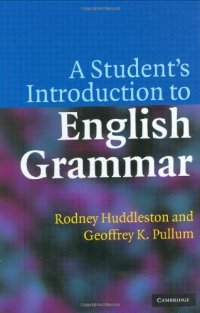 cover of the book A Student's Introduction to English Grammar