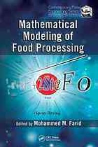 cover of the book Mathematical modeling of food processing